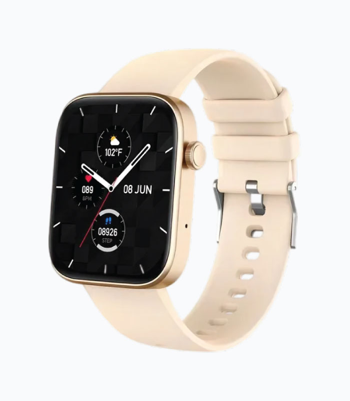 COLMI P71 Calling Smartwatch – Gold Color - Cartify BD