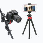 Octopus Tripod With Ball Head- Best For DSLR Or Smartphone Vlogging & Table Stand